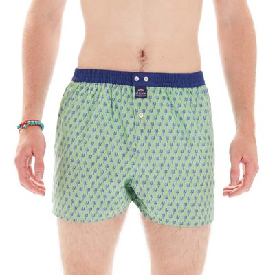 MC Alson Boxershort Heren: Cactus, los model, ingewerkte slip
