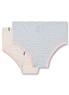 Sanetta Hipster Meisjes: Duopack, gestreept / geprint