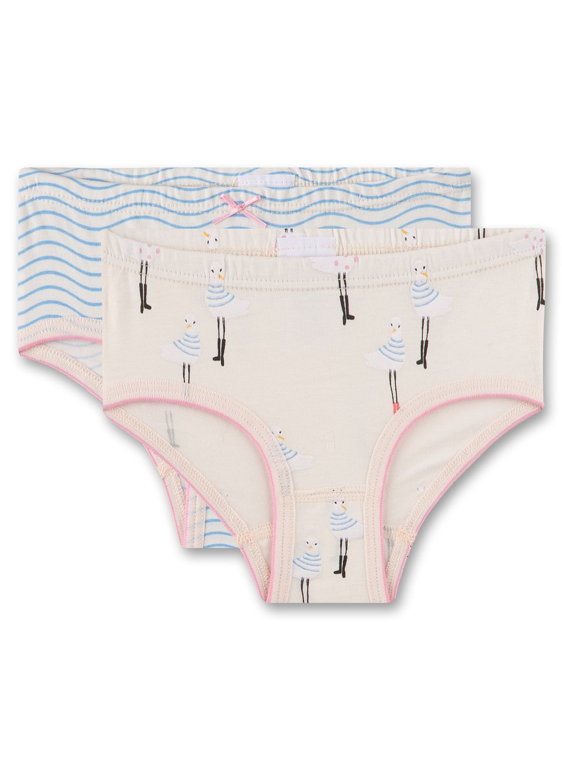 Sanetta Hipster Meisjes: Duopack, gestreept / geprint
