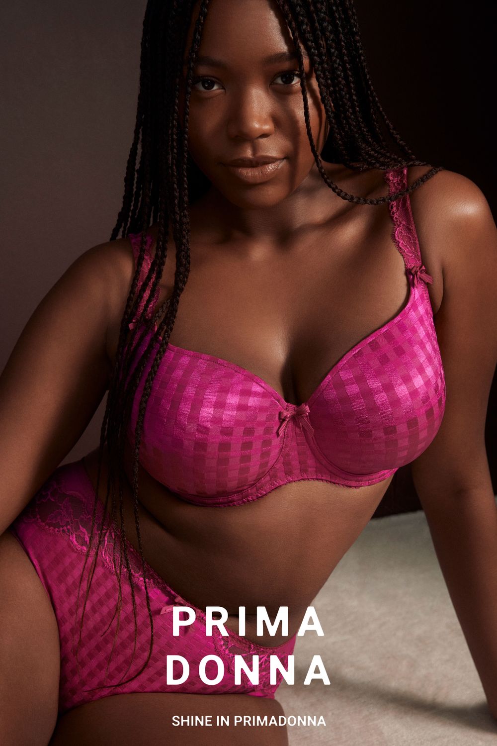 Prima Donna taille slip: Madison, Fuschia Fiesta,