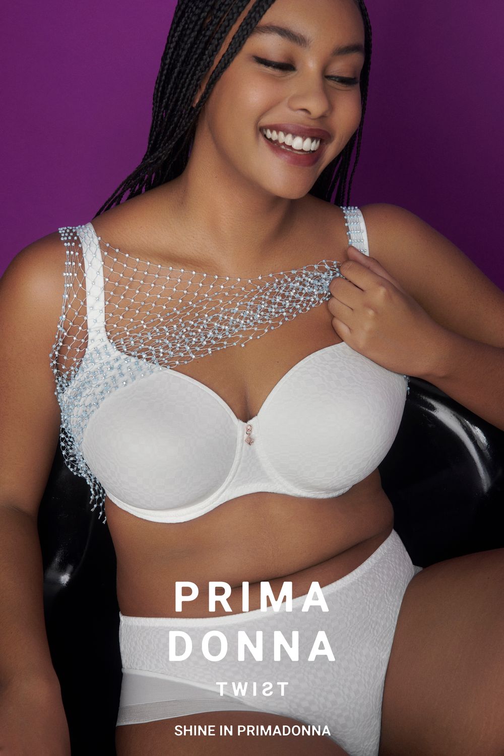 Prima Donna Twist Voorgevormde BH: Yelapa, Natuur, Heartshape, Europese Maten