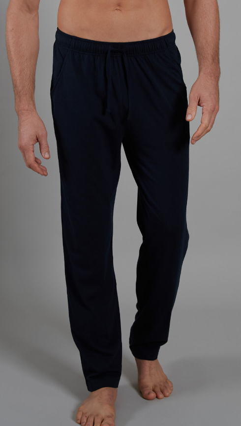 Ceceba Heren trainingsbroek: Jersey, donker blauw