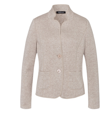 Frank Walder Gilet: Beige
