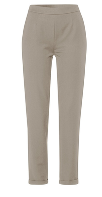 Frank Walder Broek: Mia, elastiek in de lenden, Beige