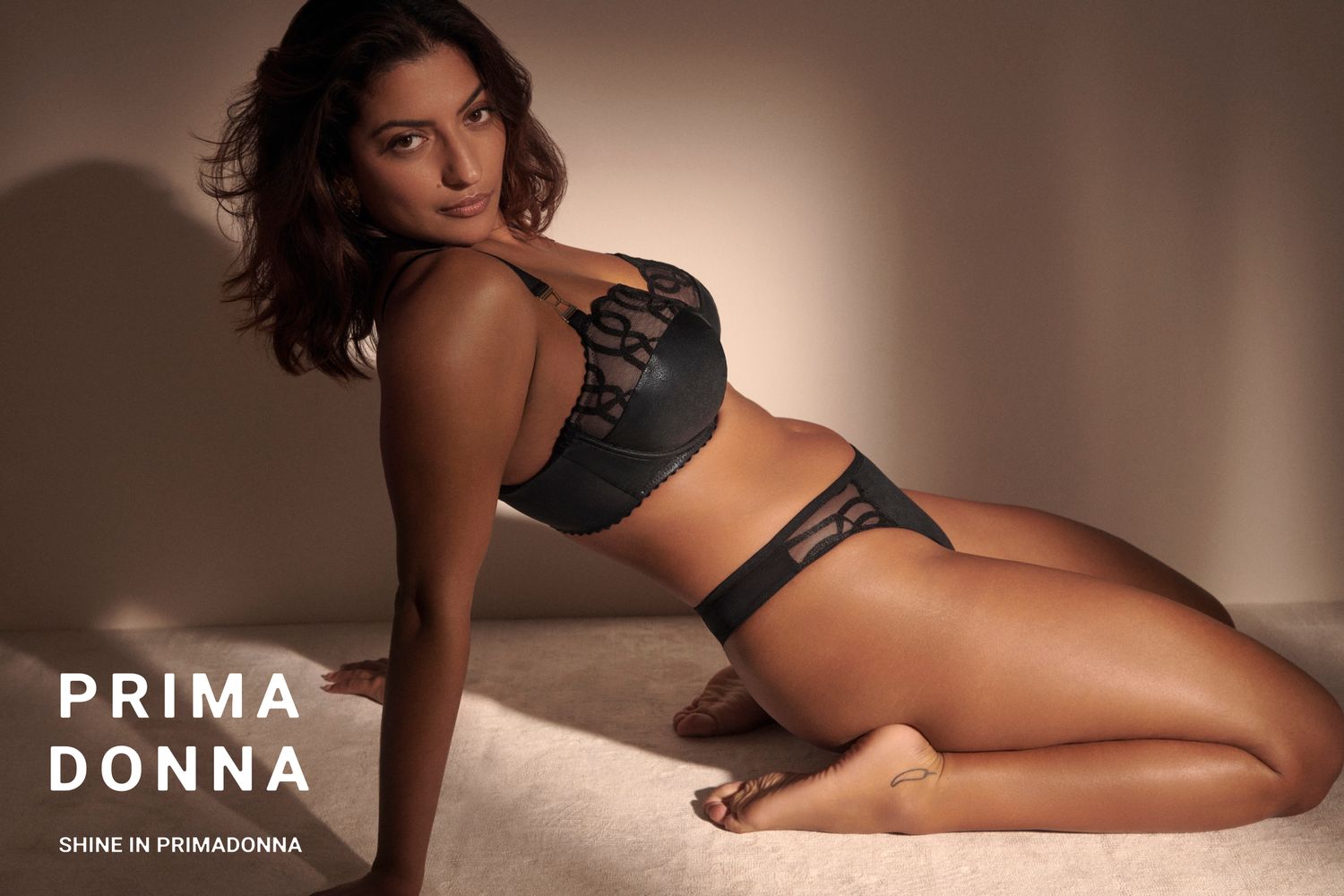 Prima Donna Slip String: Vallarta Zwart