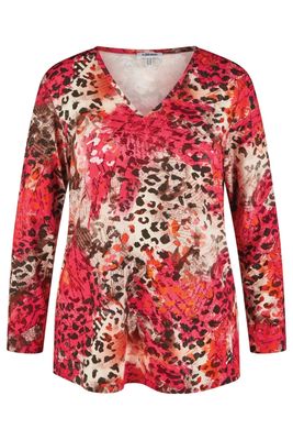 KJ Brand shirt: lange mouwen, V hals