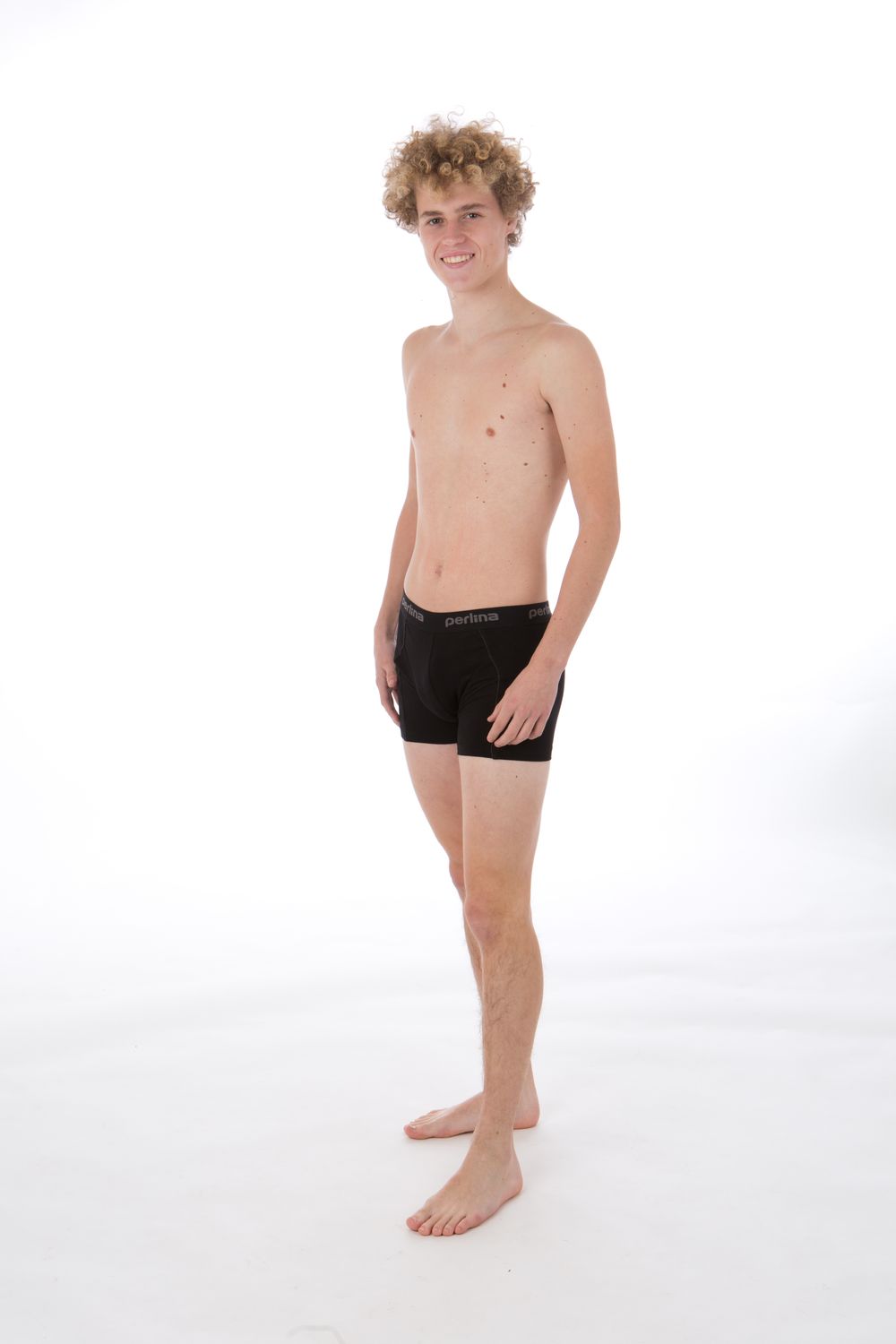 Perlina Boxer: Zwart, 3pack