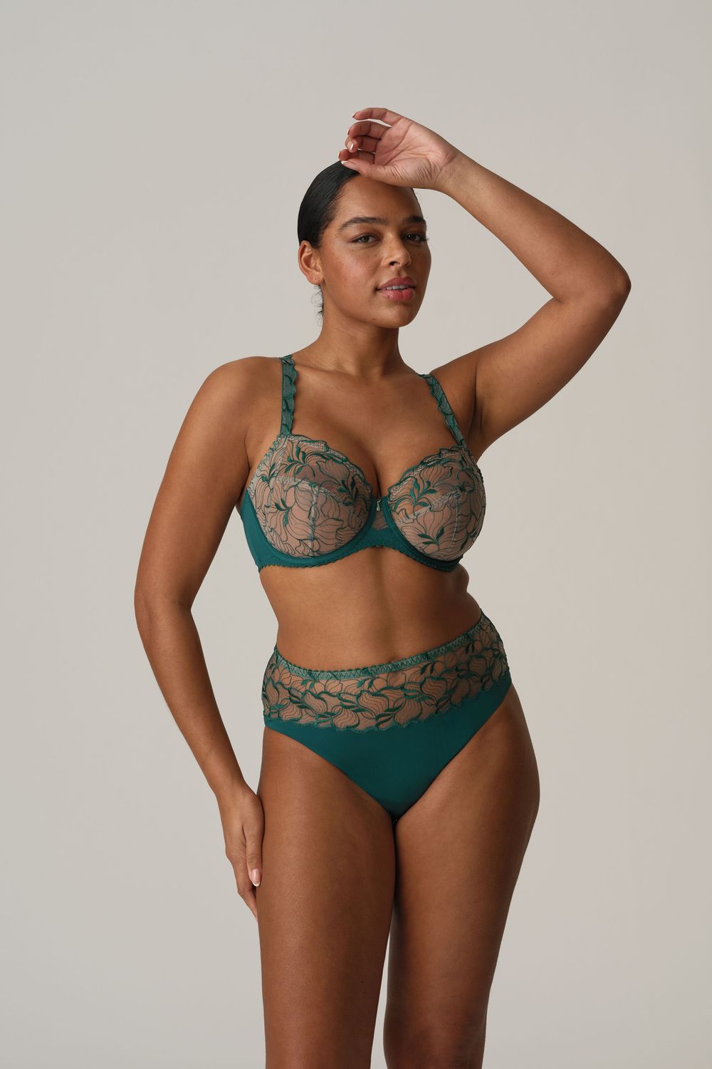Prima Donna Taille Slip: Springdale, Jasper Green
