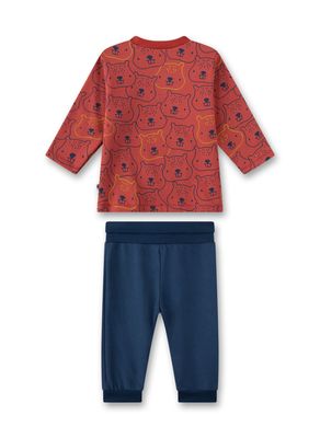 Sanetta Pyjama Jongens: Bever, 100% Katoen, vanaf 9maand