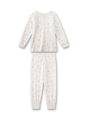Sanetta Pyjama Meisjes: Velours, bloem motief