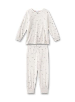Sanetta Pyjama Meisjes: Velours, bloem motief
