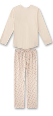 Sanetta Pyjama Meisjes: 100% Katoen, Beige