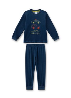 Sanetta Pyjama Jongens: Auto&#39;s, Badstof
