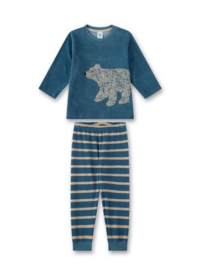 Sanetta Pyjama Jongens: ijsbeer, Badstof