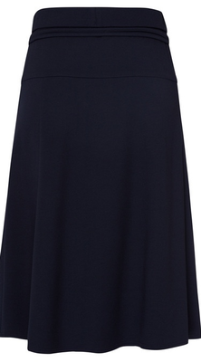 Frank Walder Dames Rok: Donker Blauw, Jersey stof
