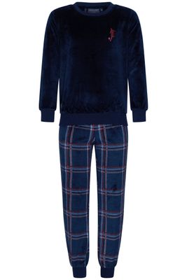Pastunette Pyjama jongens: Fleece, Blauw