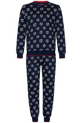 Pastunette Pyjama jongens: Interlock, Voetbalmotief