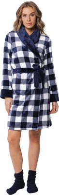 Pastunette kousen: Antislip, donkerblauw