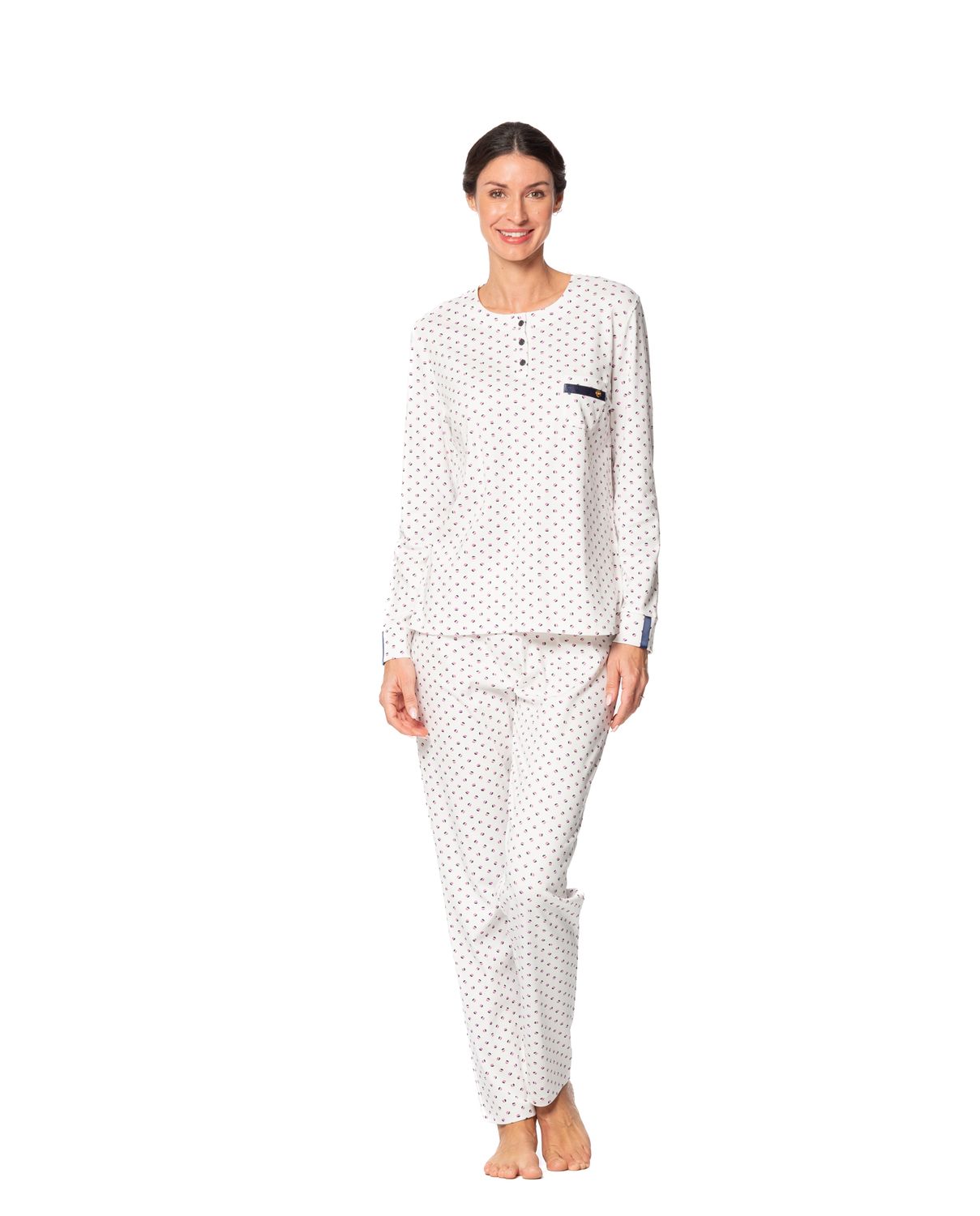 Egatex pyjama Daems: Interlock, Ecru