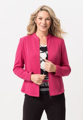 Frank Walder gilet met rits: Fuschia