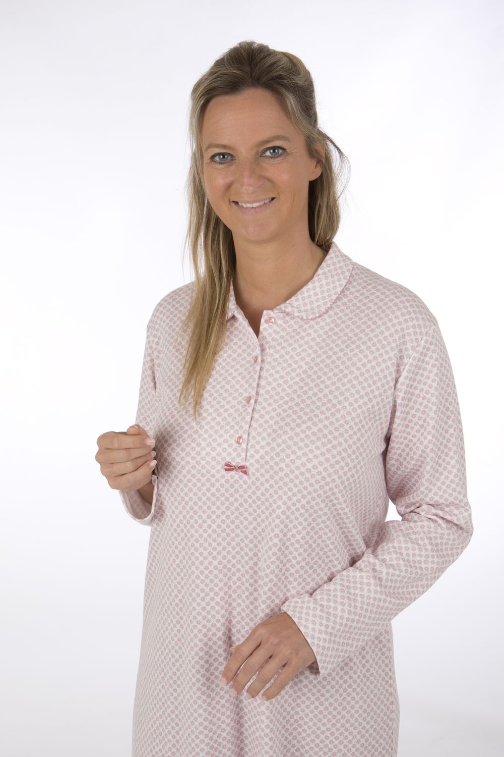 Perlina Nachthemd Dames: Liva, interlock gebrushed