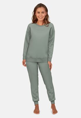 Tom Tailor Training / Homewear Dames: Groen, licht gemoltoneerd