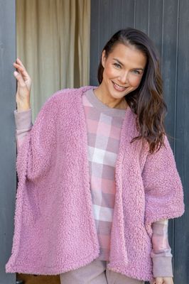 Mitjans Pyjama Dames: punto milano, Roze