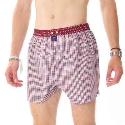 MC Alson Boxershort Heren: Carree, Los model met ingewerkte slip