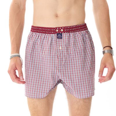 MC Alson Boxershort Heren: Carree, Los model met ingewerkte slip