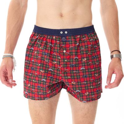 MC Alson Boxershort Heren: Hummer Jeep, Los model met ingewerkte slip