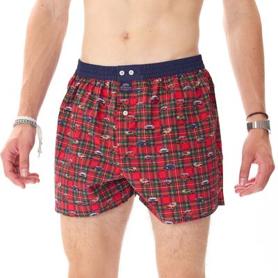 MC Alson Boxershort Heren: Hummer Jeep, Los model met ingewerkte slip