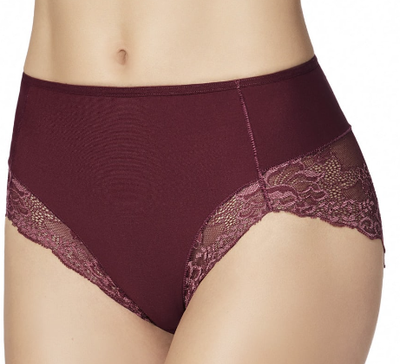 Janira Dames slip: Greta, Niki model, Red Agrile ( bricke kleur ) , naadloos