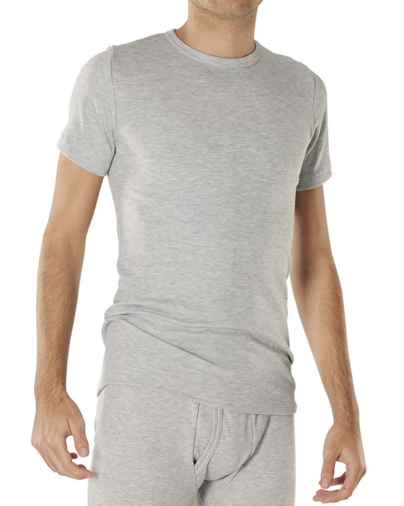 Stern Thermisch onderhemd Heren: Grijs, korte mouw, tot 3xL