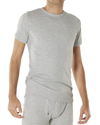 Stern Thermisch onderhemd Heren: Grijs, korte mouw, tot 3xL