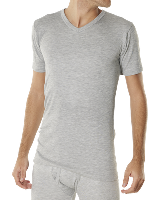 Stern Thermisch onderhemd Heren: Grijs, korte mouw, tot 3xL