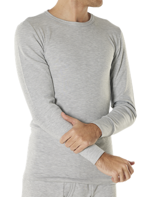 Stern Thermisch onderhemd Heren: Grijs, lange mouw, tot 3xL