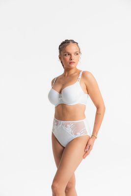 Louisa braque Taille slip: Nympha, wit,