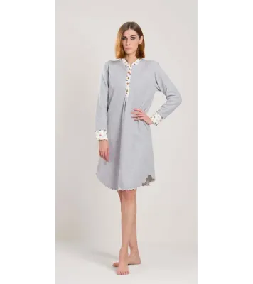 Gary Nachthemd Dames: Punto Milano, blauw