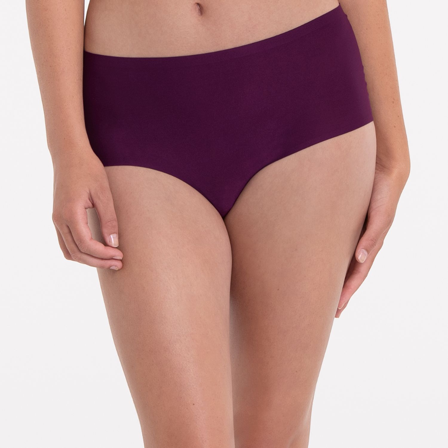 Anita naadloze highwaist slip Dames: Purple kleur, Essensials