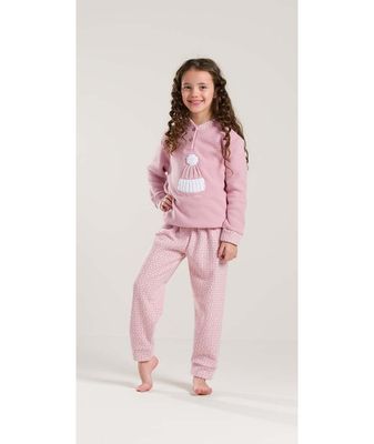 Gary Pyjama Meisjes: Roze, Wintermuts, Punto Milano