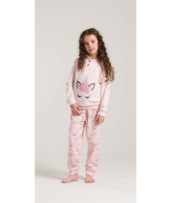 Gary Meisjes Pyjama: Unicorn, Zeer warme ( punto milano )