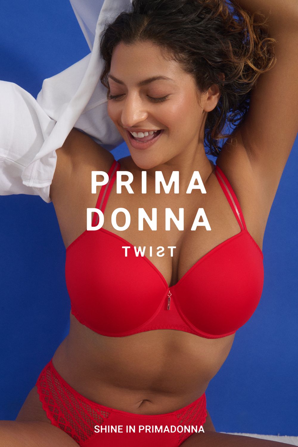 Prima Donna Twist Rio model: East End, True Red, Laag model