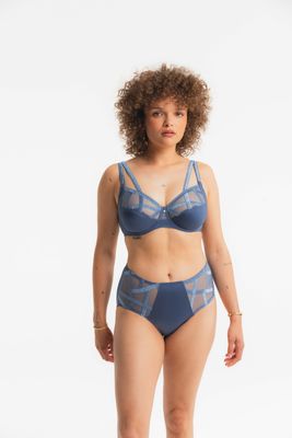 Louisa Bracq Maxi slip: Serie, jeans Blue