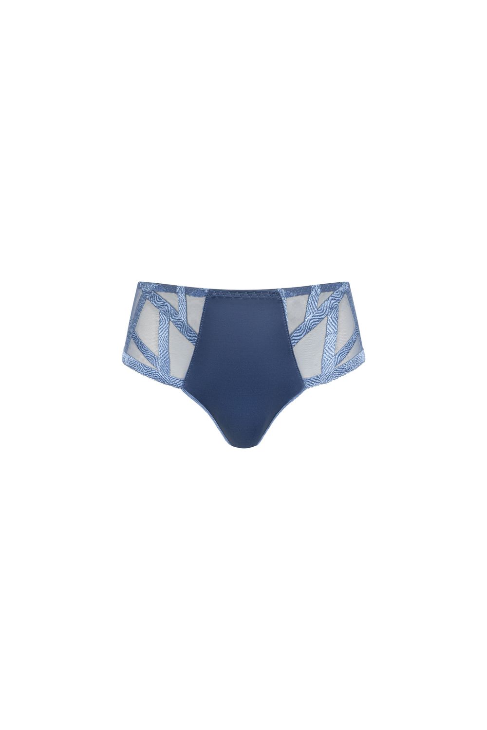 Louisa Bracq Shorty slip: Serie, jeans Blue