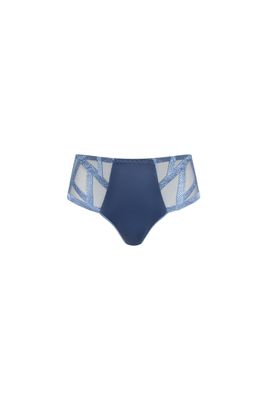 Louisa Bracq Shorty slip: Serie, jeans Blue