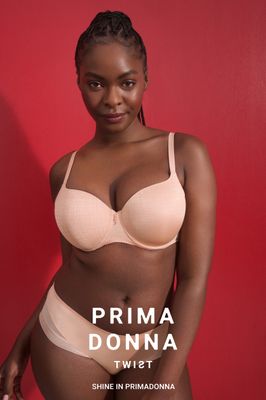Prima Donna Twist Voorgevormde BH: Vennera, Dusty Pink, Europese Meten, Heartshape