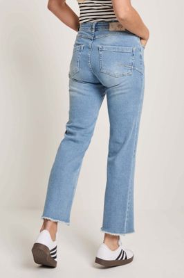 Para Mi Dames jeans broek: Mila ( Mini Flare ), Cosic Blue, Daily denims