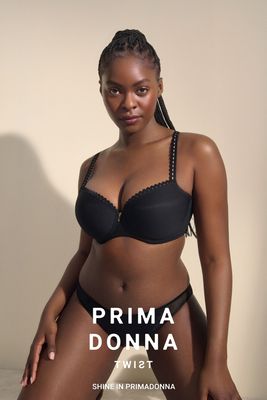 Prima Donna Twist Voorgevormde Bh: Vivgirl, Zwart, europese Maten