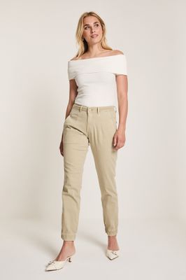 Para Mi Dames Broek: Bowie ( Dart ) / morella, Light Olive