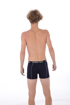 Perlina Boxer: Donker Blauw, 3pack